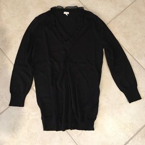 JCREW cotton/silk sweater